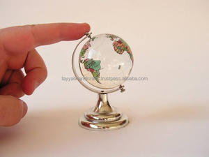 Globe du monde Globe Transparent de petite taille carte du monde décorative éclairée pour décor de bureau à domicile - Product Image 2
