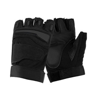 Gants de cyclisme en cuir sur mesure OEM à doigts entiers avec écran tactile et sangle de poignet réglable pour les activités sportives et de plein air - Product Image 2