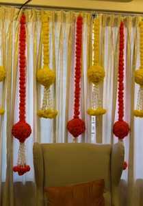 Hot Sale Artificial <b>Marigold</b> Flower <b>Garland</b> String for Easter Indian Wedding Party Decoration Sangeet Mehandi Ceremony Decor - Product Image 3