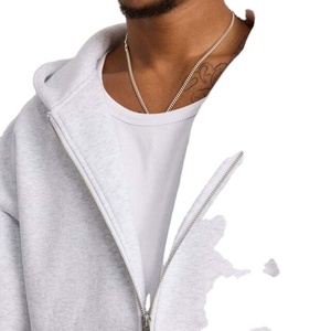 Sweat à capuche de luxe 100% coton de haute qualité pour hommes Designer Streetwear avec imprimé graphique zippé pour l'hiver - Product Image 6