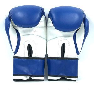 Leather <b>Pvc</b> Made Solid Color Lace Up Boxing <b>Gloves</b> Tight Grip Solid Punch New Boxing <b>Gloves</b> - Product Image 5