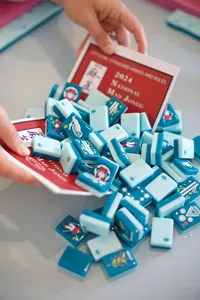 ไพ่นกกระจอกเกมสิงคโปร์ไพ่นกกระจอกมาเลเซียญี่ปุ่นแบบกำหนดเอง - Product Image 3