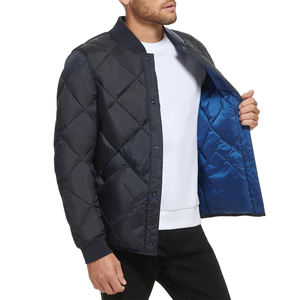 Más vendidos último diseño hecho a medida chaqueta acolchada mejor precio al por mayor chaqueta acolchada para hombres - Product Image 2
