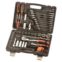 Kit de clés à douille mécaniques 132 pièces pour réparation automobile, boîte à douilles, ensemble d'outils à cliquet domestique, marque OEM, garantie 3 ans