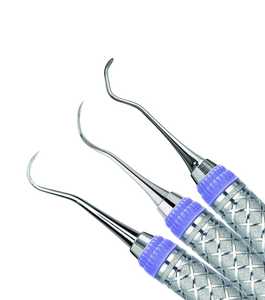 Gracey Hu_Friedy Instruments chirurgicaux dentaires manuels Curette plus longue et détartreurs de faucille pour des soins dentaires optimaux - Product Image 6