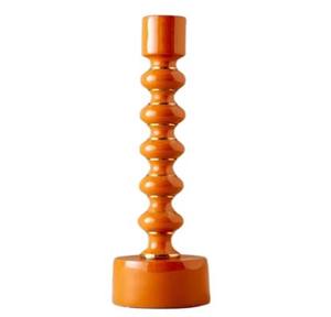 Bougeoir unique de style européen avec pot long pour Noël Pâques et la Saint-Valentin en métal - Product Image 3