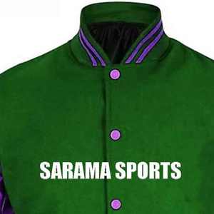 Custom Made Your Own Design Top Quality Baseball <b>Jackets</b> Men's Embroidered <b>Vintage</b> Unisex <b>Varsity</b> <b>Jackets</b> - Product Image 2