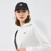 Gorra de Béisbol Deportiva Casual de Estilo Urbano de 6 Paneles con Logotipo Bordado, Cierre de Cordón Ajustable Vintage, Elástica y Ajustada con Patrón de Letras