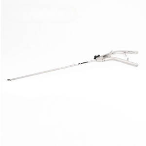 Portaagujas Tipo Pistola para Laparoscopia Médica, Instrumento de Acero Inoxidable de Grado Médico de 5330 mm, Recto y Manual - Product Image 2