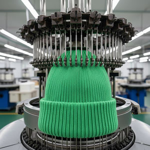 Gorros de Punto Acrílicos Unisex, Gorros de Invierno Cálidos y Lisos con Puño, Estilo Casual para Adultos, Venta al por Mayor - Product Image 2