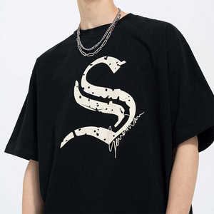 เสื้อยืดแขนสั้นใส่ได้ทั้งชายและหญิงผ้าคอตตอน100% พิมพ์ลายได้ตามต้องการแห้งเร็ว - Product Image 4