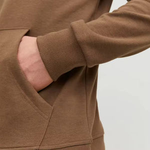 Sudadera con capucha simple con ajuste suelto de tacto suave para Sudadera con capucha de moda de manga larga unisex fabricante al por mayor proveedor THT WEARS - Product Image 4