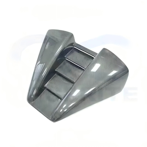 Para Ferrari 488 GTR: Cubierta de motor trasera de fibra de carbono mejorada, ventilación del capó, ventilación del techo, cubierta de entrada de aire del techo 86648800 86648900 - Product Image 1