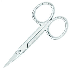 Ciseaux de manucure pour soins des ongles, vernis miroir, pointe pointue, acier inoxydable, super aiguisage, ciseaux à cuticules pour ongles russes - Product Image 2