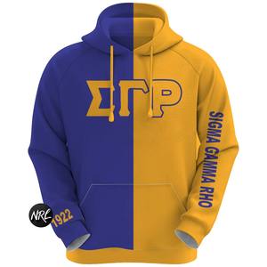 Sweat à capuche pour homme imprimé sur mesure Phi Beta Sigma Fraternity 100% coton Hiver Surdimensionné Streetwear - Product Image 4