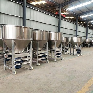 เครื่องผสมอาหารสัตว์ ยี่ห้อใหม่ ราคาโรงงาน 1 ตัน สำหรับไก่ สัตว์ปีก วัว โค กระบือ เครื่องผสมอาหารสัตว์ขนาดเล็ก ใช้ไฟฟ้าในครัวเรือน - Product Image 5