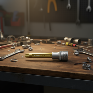 Hazet Long Square 1/2'' Screwdriver <b>Socket</b> with XZN Serration Profile - Product Image 3