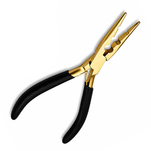 Hair <b>Extension</b> Pliers Micro Nano Ring Crimping Tool for <b>Beads</b> Professional Salon Use Non Slip Grip Precision Tool - Product Image 5