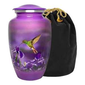 Urna de artesanía de nuevo diseño para personas, suministros funerarios, venta al por mayor, urna de aluminio, artesanía de cremación en India con calidad de exportación - Product Image 3