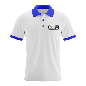 เสื้อโปโลผู้ชายผ้าโพลีเอสเตอร์คอตตอน PK ระบายอากาศได้ดี ทรงปกติ แขนครึ่งตัว ปักโลโก้ ผ้าถัก เหมาะสำหรับใส่เล่นกอล์ฟ - Product Image 3