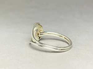 Bagues boule en argent sterling 925 faites à la main Style vintage boule à la mode bijoux réglage doigts vente en gros idée cadeau elle - Product Image 4