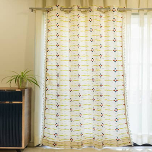Wholesale Pure and Fresh Flowers Fabric <b>Curtains</b> for Bedroom Living Room Window Drapes with <b>Grommets</b> <b>Curtain</b> Hot Sale Style IND - Product Image 2