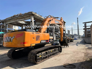 Excavadora de orugas SANY SY235C PRO de 24 toneladas usada con componentes de caja de cambios central en stock a la venta SY215C SY245H - Product Image 4