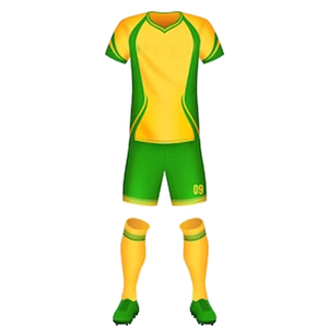 Uniforme de fútbol para jóvenes y adultos personalizado al por mayor, camiseta y pantalones cortos transpirables con logotipo de equipo, uniforme de fútbol impreso con logotipo - Product Image 1