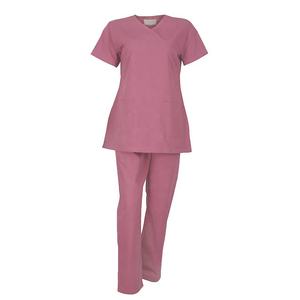 Meilleures ventes : Ensembles d'uniformes médicaux décontractés respirants pour femmes, avec broderie personnalisée, à manches courtes, pour infirmières - Product Image 1