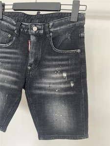 Pantalones cortos de mezclilla transpirables personalizados de alta calidad 100% algodón liso para hombre Pantalones cortos de diseño elegante de peso ligero Premium - Product Image 4