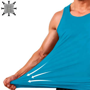 Nuevo Chaleco Deportivo Moderno y Elegante con Bloques de Color en Contraste, Camiseta sin Mangas Transpirable de Algodón para Hombre, Camiseta Deportiva Ajustada para Gimnasio - Product Image 5