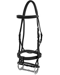 Brida de manivela de Hanoverian levantada de doma superior Brida de cuero de caballo de alta calidad Precio al por mayor - Product Image 5