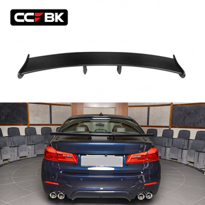 Pour <span class=keywords><strong>BMW</strong></span> F30 F80 G20 G80 M3 F10 G30 F90 G60 G68 G90 M5 CS 2011-2026 Aileron de coffre arrière style AC en carbone sec - Product Image 1