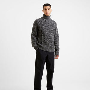 Winter Crew Neck Knit Custom <b>Pullover</b> <b>Men</b> Sweater Plus Size Knitted <b>Men</b> Clothes Knitwear Oversize Sweater <b>Men</b> - Product Image 2