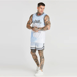 Shorts de basket-ball sportifs de haute qualité, polyester/coton, séchage rapide, prix de gros compétitif, nouveau design, motif uni - Product Image 3