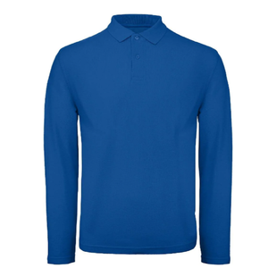 Camiseta de manga larga para hombre, Polo con cremallera de buena calidad, Ultra suave poliéster 100%, prendas de secado rápido duraderas, Polo para hombre - Product Image 4