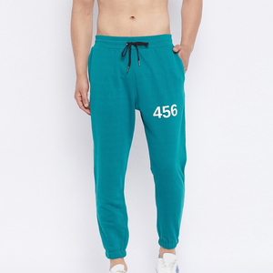 Pantalon de sport décontracté pour hommes 100% coton du Pakistan motif droit léger avec couleur pure vierge lavée de style Hip Hop - Product Image 1