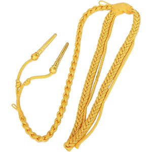 Custom Shoulder Braided Aiguillette <b>Cord</b> with Decorative Uniform Use and Multiple Color Options for Parade and Formal Attire - Product Image 5
