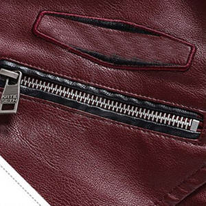 OEM de haute qualité sur mesure respirant hiver veste de motard en cuir manches longues couleurs et logo personnalisés - Product Image 3