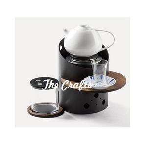 Chauffage Dallah en métal de qualité supérieure pour accessoires de cuisine Design admirable Vaisselle d'hôtel Chauffage Dallah en Inde - Product Image 6