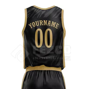 Ensembles d'uniformes de basketball durables en gros, tailles plus grandes, respirants, de haute qualité pour hommes, service OEM personnalisable - Product Image 5