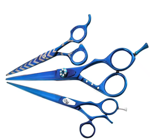 Tijeras de peluquería profesionales personalizadas, tijeras de adelgazamiento de acero inoxidable, tijeras para cortar el cabello - Product Image 4