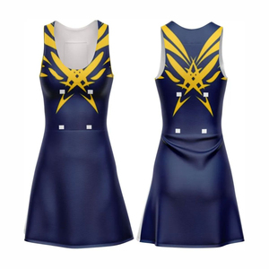 Uniforme de Netball réversible personnalisé pour femmes 100% Polyester respirant sans couture numérique antibactérien tenue à séchage rapide pour - Product Image 6