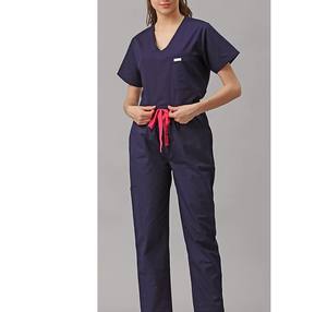 Oem Wholesale Unisex Medical Scrub Set Breathable Comfortable Stretch Hospital Wear Premium Quality Customized Color Logo ANSIS - Product Image 3