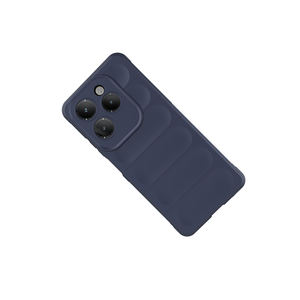 Coque Netzy Infinix Hot 40 en TPU souple, dos creux, en silicone, anti-traces de doigts, design ethnique noir, compatible Vivo - Product Image 5