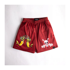 Pantalones cortos de camuflaje desgastados para hombre, ropa de calle personalizada de estilo veraniego, pantalones cortos para niño - Product Image 6