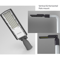 Lampadaire LED Philips BRP121 G2, éclairage routier LED extérieur étanche IP65, 30W/50W/70W/80W/100W, lampadaire Philips