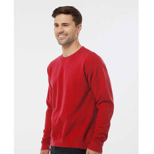 Ropa de primavera e Invierno para hombre, ropa deportiva de felpa francesa, ropa informal negra de Color puro, jersey de cuello redondo, sudadera - Product Image 5