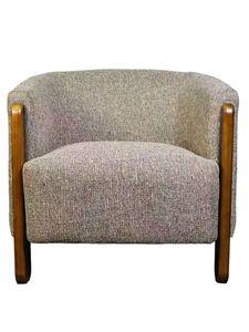 Fauteuil d'appoint en bois rembourré sur mesure pour salon, OEM ODM disponible - Product Image 3