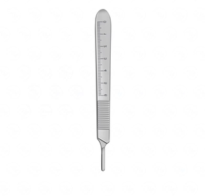 Manche de scalpel chirurgical orthopédique vétérinaire en acier inoxydable réutilisable, instrument de coupe pour chirurgie générale - Product Image 5